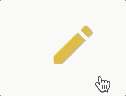 Animated gif showing hover animation of the pencil icon.